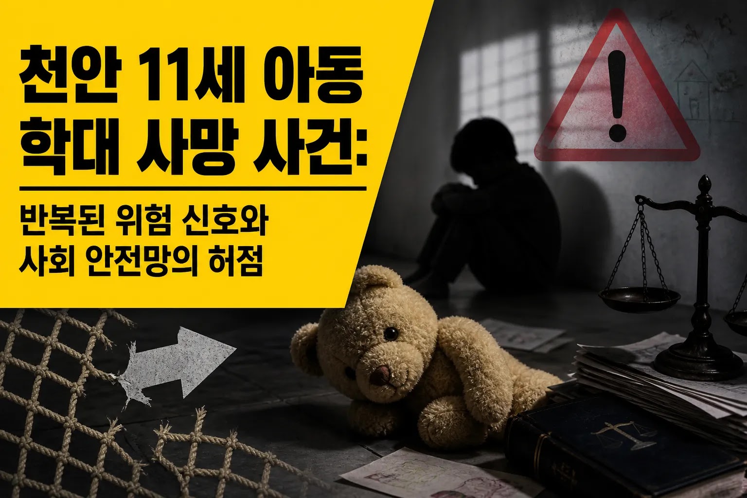 천안 11세 아동 학대 사망 사건: 반복된 위험 신호와 사회 안전망의 허점
