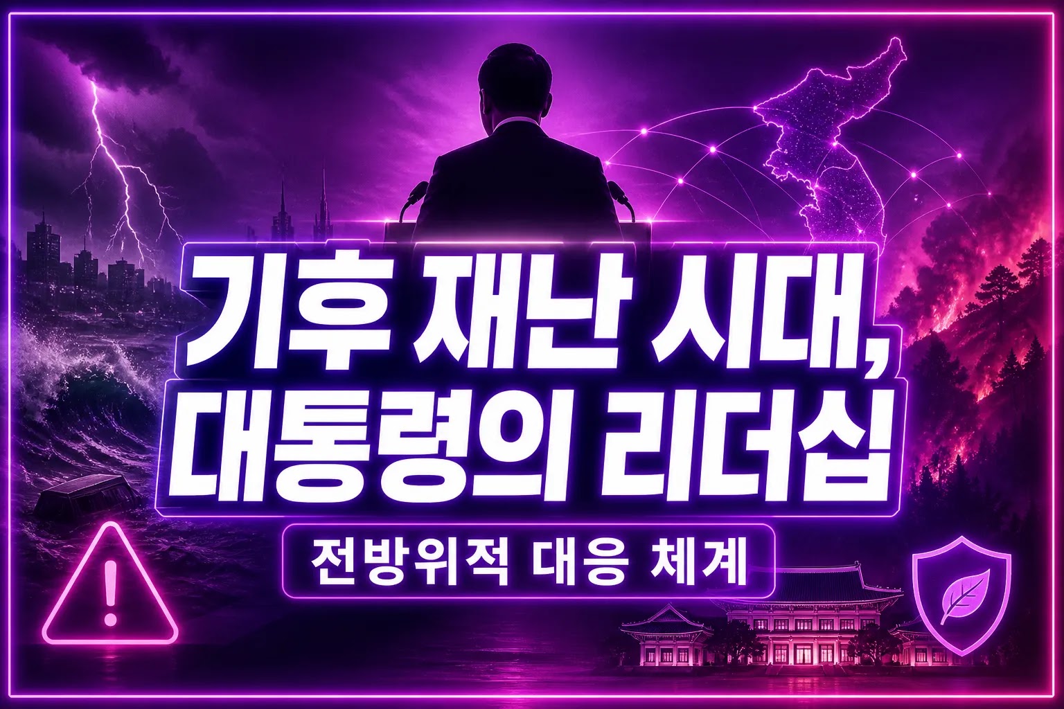 기후 재난 시대, 대통령의 리더십과 전방위적 대응 체계