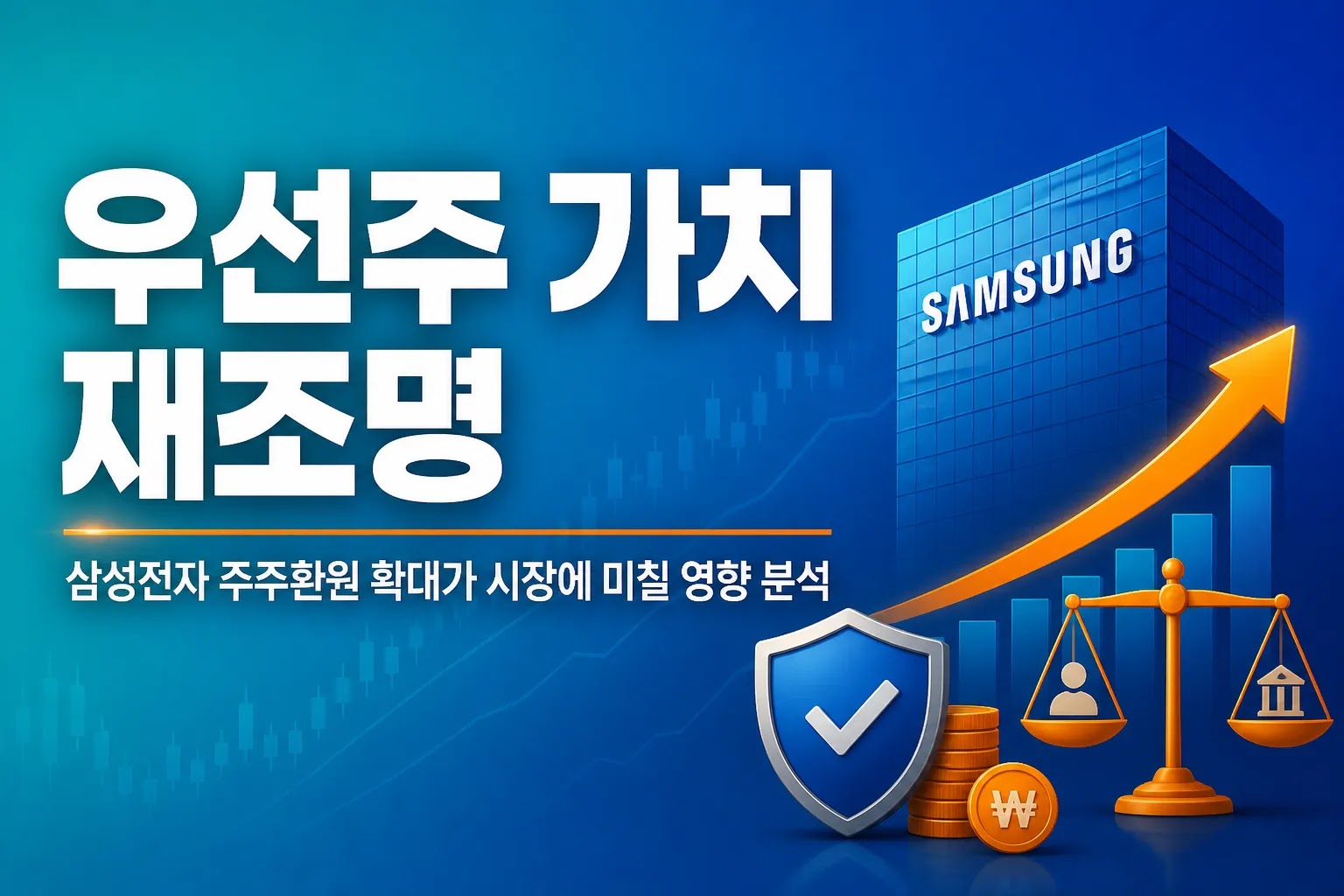 우선주 가치 재조명: 삼성전자 주주환원 확대가 시장에 미칠 영향 분석