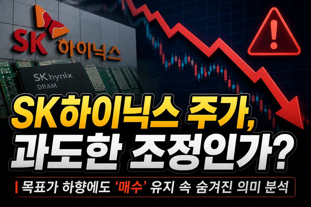 SK하이닉스 주가, 펀더멘털 대비 과도한 조정인가? 목표가 하향에도 ‘매수’ 유지 속 숨겨진 의미 분석