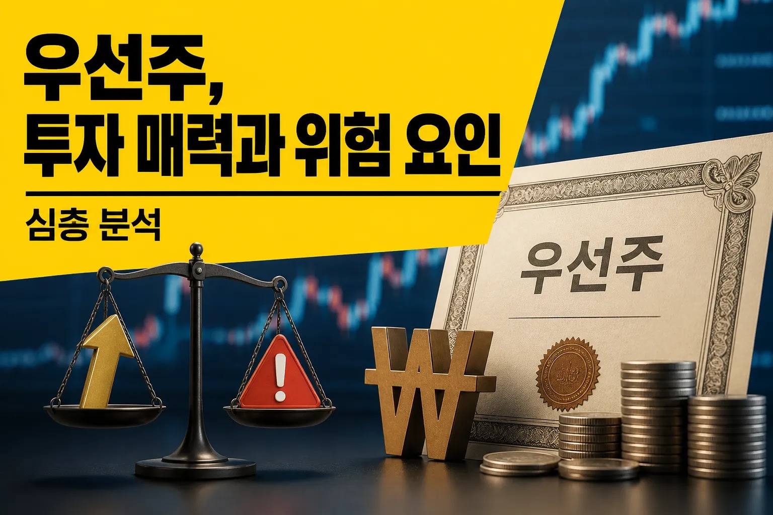 우선주, 투자 매력과 위험 요인 심층 분석