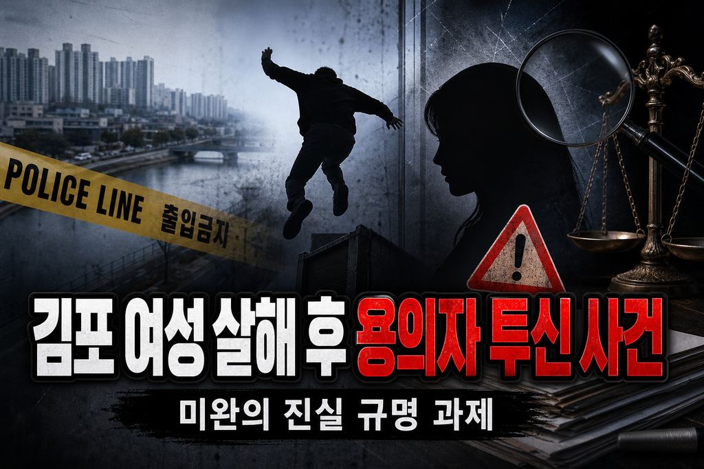 김포 여성 살해 후 용의자 투신 사건: 미완의 진실 규명 과제