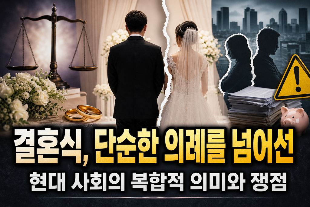 결혼식, 단순한 의례를 넘어선 현대 사회의 복합적 의미와 쟁점