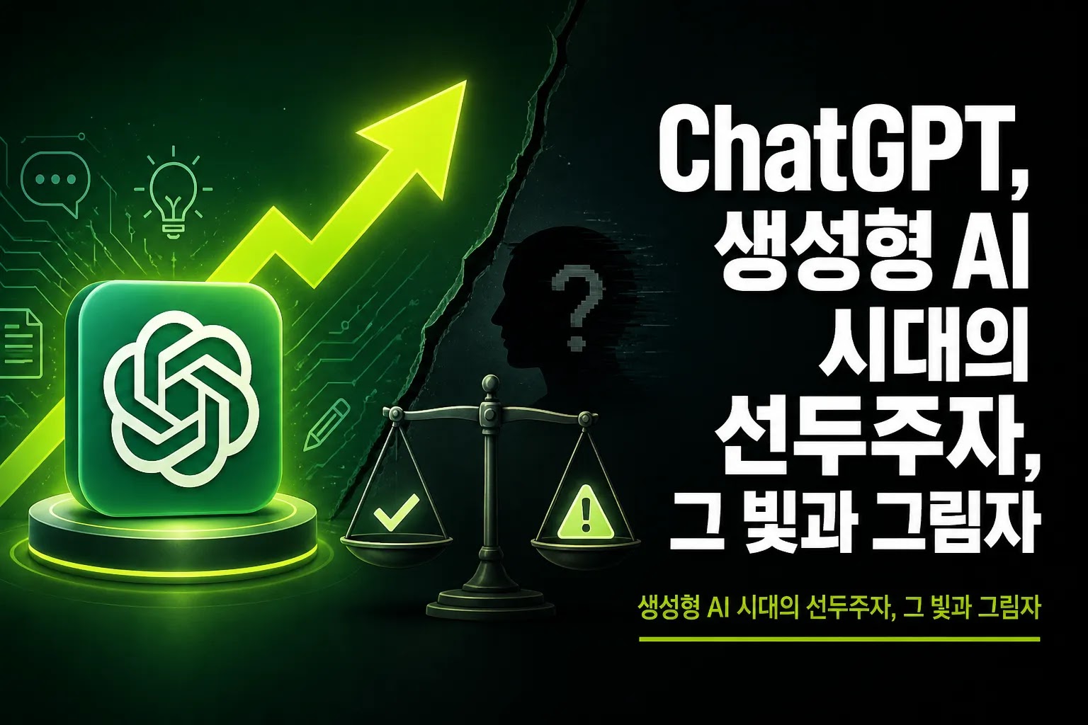 ChatGPT, 생성형 AI 시대의 선두주자, 그 빛과 그림자