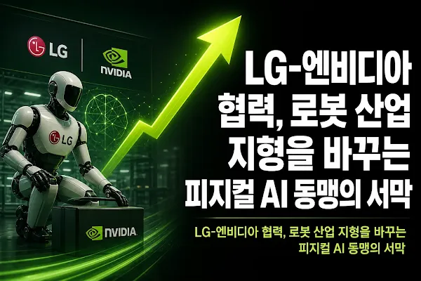 LG-엔비디아 협력, 로봇 산업 지형을 바꾸는 피지컬 AI 동맹의 서막