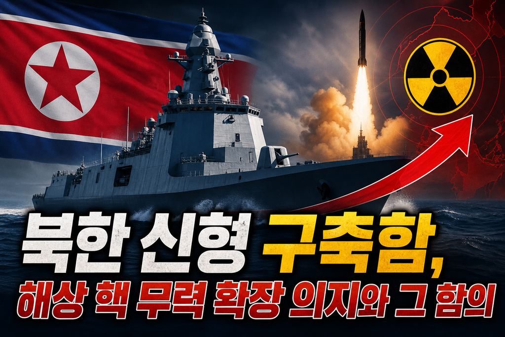 북한 신형 구축함, 해상 핵 무력 확장 의지와 그 함의
