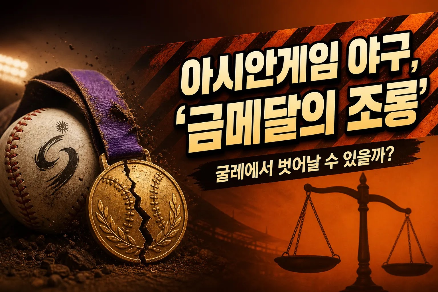 아시안게임 야구, '금메달의 조롱' 굴레에서 벗어날 수 있을까?