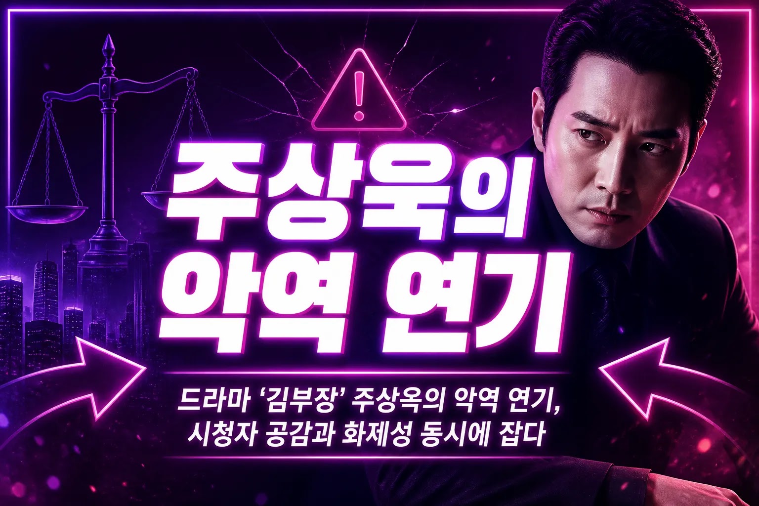 드라마 '김부장' 주상욱의 악역 연기, 시청자 공감과 화제성 동시에 잡다
