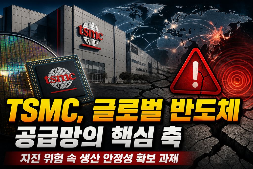 TSMC, 글로벌 반도체 공급망의 핵심 축: 지진 위험 속 생산 안정성 확보 과제