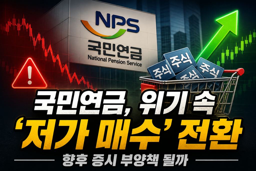 국민연금, 위기 속 '저가 매수' 전환…향후 증시 부양책 될까