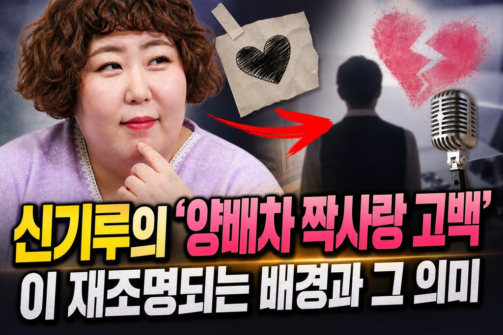 코미디언 신기루의 '양배차 짝사랑 고백'이 재조명되는 배경과 그 의미