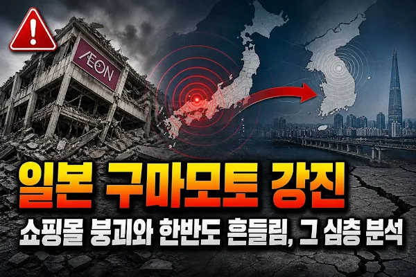 일본 구마모토 강진, 쇼핑몰 붕괴와 한반도 흔들림, 그 심층 분석