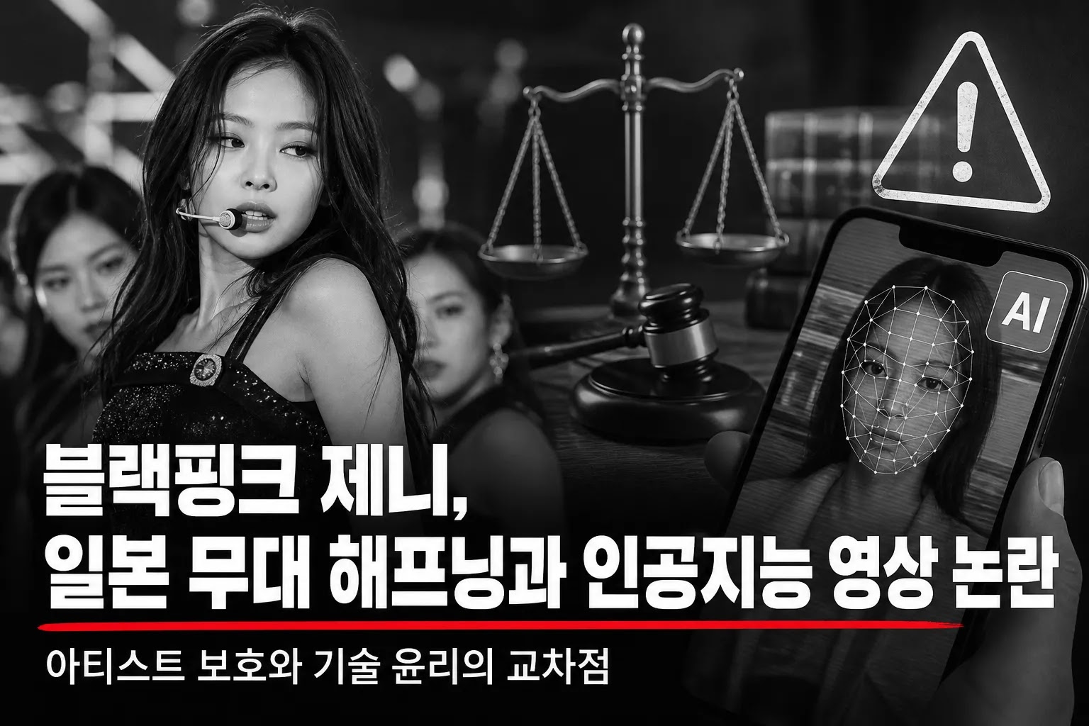 블랙핑크 제니, 일본 무대 해프닝과 인공지능 영상 논란: 아티스트 보호와 기술 윤리의 교차점
