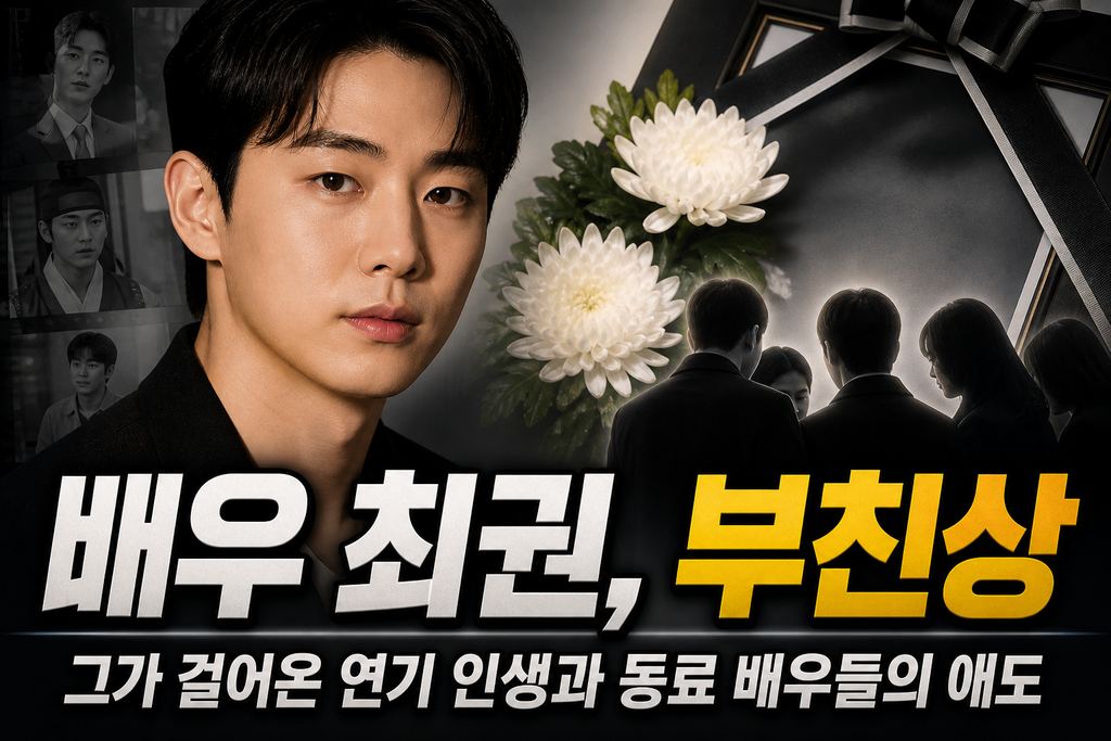 배우 최권, 부친상…그가 걸어온 연기 인생과 동료 배우들의 애도
