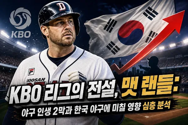 KBO 리그의 전설, 맷 랜들: 야구 인생 2막과 한국 야구에 미칠 영향 심층 분석
