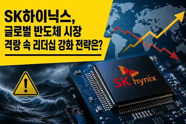 SK하이닉스, 글로벌 반도체 시장 격랑 속 리더십 강화 전략은?
