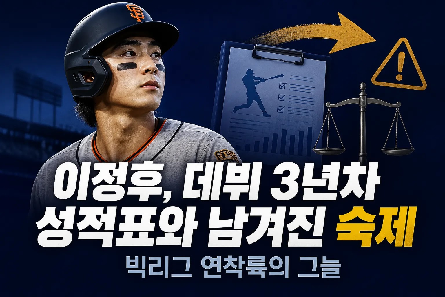 이정후, 데뷔 3년차 성적표와 남겨진 숙제: 빅리그 연착륙의 그늘