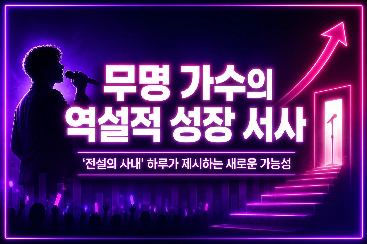 무명 가수의 역설적 성장 서사: '전설의 사내' 하루가 제시하는 새로운 가능성