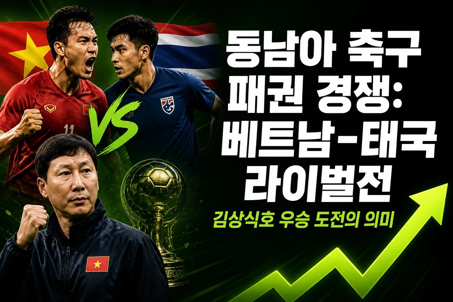 동남아 축구 패권 경쟁: 베트남-태국 라이벌전, 김상식호 우승 도전의 의미