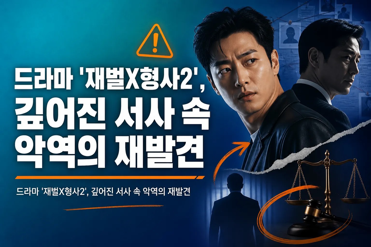 드라마 '재벌X형사2', 깊어진 서사 속 악역의 재발견