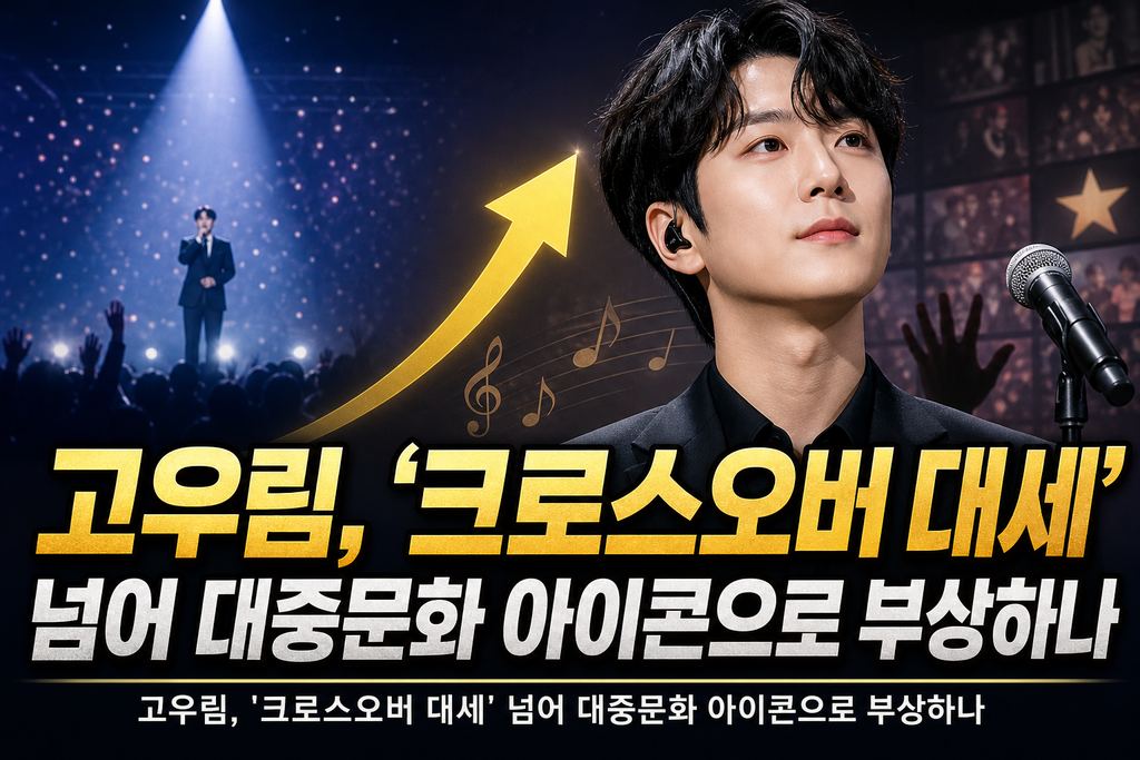 고우림, '크로스오버 대세' 넘어 대중문화 아이콘으로 부상하나