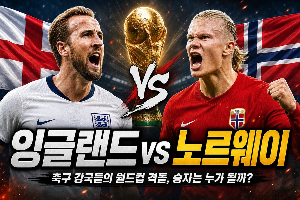 잉글랜드 vs 노르웨이: 축구 강국들의 월드컵 격돌, 승자는 누가 될까?